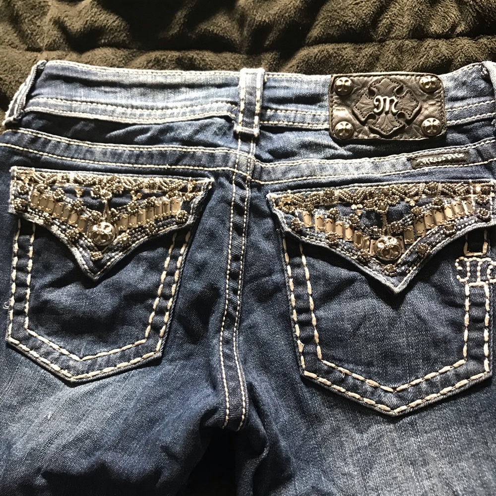 Miss Me bootcut jeans.